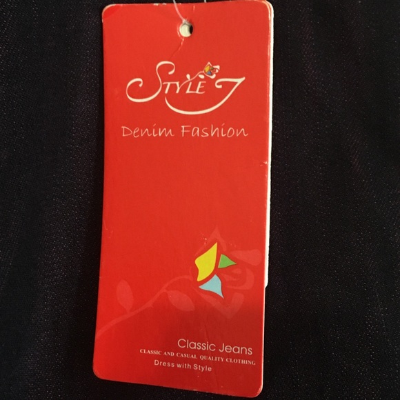 Purple Denim pencil Skirt 3XL size 38 - Picture 9 of 11